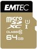 EMTEC Gold+ - Flash-Speicherkarte - 64 GB - microSD