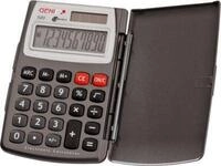Taschenrechner Genie 520, 10-stelliges Display, Solar/Batteriebetrieb & Klappdeckel