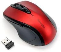 Funkmaus Kensington Pro Fit, f&uuml;r Rechtsh&auml;nder, 1750 dpi, 5 Tasten & Scrollrad,