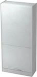 Rollladenschrank TARVIS, abschlie&szlig;bar, 5 Ordnerh&ouml;hen, B 900 x T 400 x H 2004...