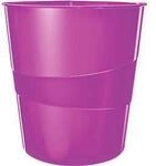 LEITZ&reg; Papierkorb WOW, 15 Liter, violett