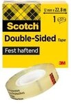 Scotch&reg; doppelseitiges Klebeband, alterungsbest&auml;ndig, 1 Rolle mit L 22,8 m x B 12