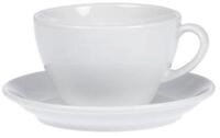 Kaffeetassen-Set BISTRO, 6 Tassen & Untertassen, jeweils 0,2 l, H 65 mm,...