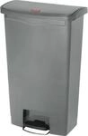 Rubbermaid Tretabfalleimer Slim Jim Step-On, L 500 x B 311 x H 803 mm, 68 l,