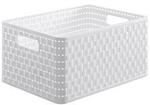 Aufbewahrungskorb Rotho COUNTRY, Volumen 18 l, Format A4, stapelbar, ohne Deckel, L