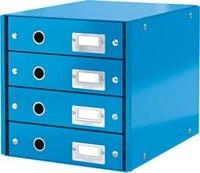 LEITZ&reg; Click + Store, 4 Schubladen, flach, blau