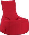 Sitzsack swing scuba&reg;, 100% Polyester, abwaschbar, B 650 x T 900 x H 950 mm, rot