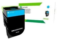 Original Lexmark Toner 802HE, Einzelpack, cyan 500549