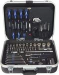Projahn Werkzeugkoffer-Set, 149-teilig, 1/4" + 1/2" Antrieb, 48-Zahn-Knarren,
