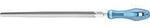 Werkstattfeile DIN 7261 L.250mm Q.15,5mm Hieb 2 Dreikant 2K-Ergo PFERD