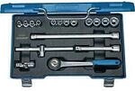 Steckschl&uuml;sselsatz 30 GMU-3 17-tlg.3/8 Zoll SW 6-19mm Z.72 6KT GEDORE