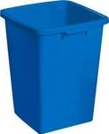 Abfallbeh&auml;lter ohne Deckel, 90 Liter, blau