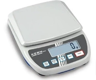 Kern Laborwaage EMS 6K0.1, Ablesbarkeit 0,1 g, W&auml;gebereich 6 kg, gro&szlig;es LC-Display,