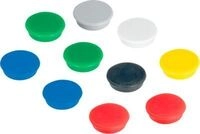 Kraftmagnete Franken, rund, bis 0,3 kg, Speziallackierung, &Oslash; 24 mm, Kunststoff,