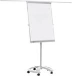 Franken Flipchart PRO Deluxe Mobil FC81, 5 Rollen, h&ouml;henverstellbar, magnethaftend,