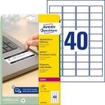 Avery Zweckform Etiketten L6145-20, f&auml;lschungssicher, extrem robust, geeignet f&uuml;r