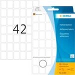 Vielzwecketiketten Herma, 16 x 22 mm, selbstklebend, permanent, matt, 1344 St&uuml;ck,