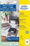 AVERY Zweckform Universal-Etiketten 6122, ultragrip, 70 x 36 mm, 240 St&uuml;ck
