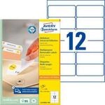 Avery Zweckform Universal-Etiketten, 100 Etiketten, 99,1 x 42,3 mm, wiederabl&ouml;sbar