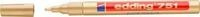 EDDING Lackmarker 751, 1-2 mm, gold, 1 St&uuml;ck