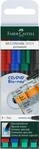 Marker Faber-Castell Multimark, 4er-Set, S, permanent