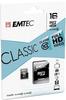 Emtec - Flash-Speicherkarte - 16 GB - microSDHC