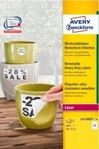 Avery Zweckform Folien-Etiketten, wetterfest, wieder abl&ouml;sbar, 70 x 37 mm