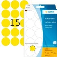 HERMA Klebepunkte 2271, &Oslash; 32 mm, selbstklebend, permanenthaftend, per Hand