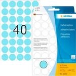 HERMA Klebepunkte 2253, &Oslash; 19 mm, selbstklebend, permanenthaftend, per Hand