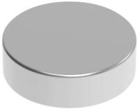 MAUL Neodym-Scheiben-/Zylindermagnet &oslash; 10 mm x 3 Scheibe, 10 St&uuml;ck 164700