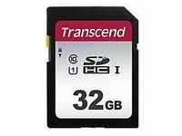 Transcend 300S - Flash-Speicherkarte - 32 GB - UHS-I U1 / Class10 - SDHC UHS-I
