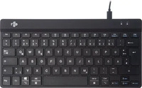 R-Go Tools Tastatur Compact break, USB/USB-C, QWERTZ Deutsch, L 285 x H 10 mm,