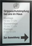 Durable Inforahmen Duraframe, DIN A4, 10 St&uuml;ck, schwarz 142596