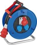 Brennenstuhl Garant CEE 1 IP44 Industrie-/Baustellen-Kabeltrommel (20m Kabel, aus