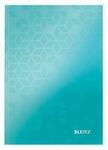 LEITZ Notizbuch WOW 4627, DIN A5, liniert, eisblau