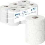 Kleenex&reg; Rollenpapiert&uuml;cher Ultra Slimroll 6781, 2-lagig, 6 Rollen &aacute; 100 m, wei&szlig;