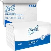 Scott&reg;-Control Handt&uuml;cher Interfold 6663, V-Faltung, 15 Packungen &aacute; 212