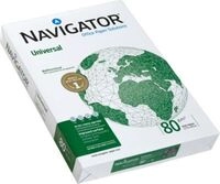 Kopierpapier Navigator Universal, DIN A3, 80 g/m&sup2;, hochwei&szlig;, 500 Blatt 182611