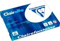 Kopierpapier Clairefontaine Clairalfa, DIN A3, 80 g/m&sup2;, hochwei&szlig;, 500 Blatt 659479