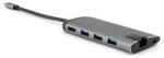 Verbatim USB-C&trade; Multiport-Hub, USB-C, 3x USB 3.0, HDMI, Gigabit Ethernet,