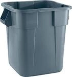 Rubbermaid Abfallbeh&auml;lter Brute, eckig, L 550 x B 550 x H 572 mm, 105 l, Kunststoff,