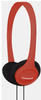 Koss KPH7 - Kopfhörer - On-Ear - kabelgebunden - 3,5 mm Stecker - Rot