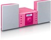 Lenco MC-013 - Microsystem - 5 Watt (Gesamt) - pink