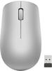 Lenovo 530 Wireless Mouse - Maus - 2.4 GHz - Platinum Grey