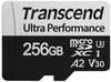 Transcend 340S - Flash-Speicherkarte - 256 GB - A2 / Video Class V30 / UHS-I U3 /