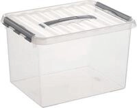 Aufbewahrungsbox Sunware Q-line, Deckel mit Griff, 22 l, L 400 x B 300 x H 260...