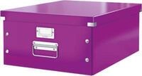 LEITZ&reg; Ablage- und Transportbox Serie Click + Store, gro&szlig;, f&uuml;r DIN A3, violett