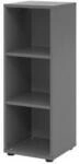 Regale Breno, 3 OH, 28 kg je Boden, B 400 x T 400 x H 1100 mm, Spanplatte, graphit