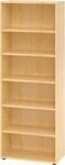 Regale Breno, 6 OH, 28 kg je Boden, B 800 x T 400 x H 2156 mm, Spanplatte, Ahorn
