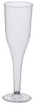 Papstar Sektgl&auml;ser, Einweg, 0,1 l, mit F&uuml;llstrich, &Oslash; 50 mm x H 175 mm,...